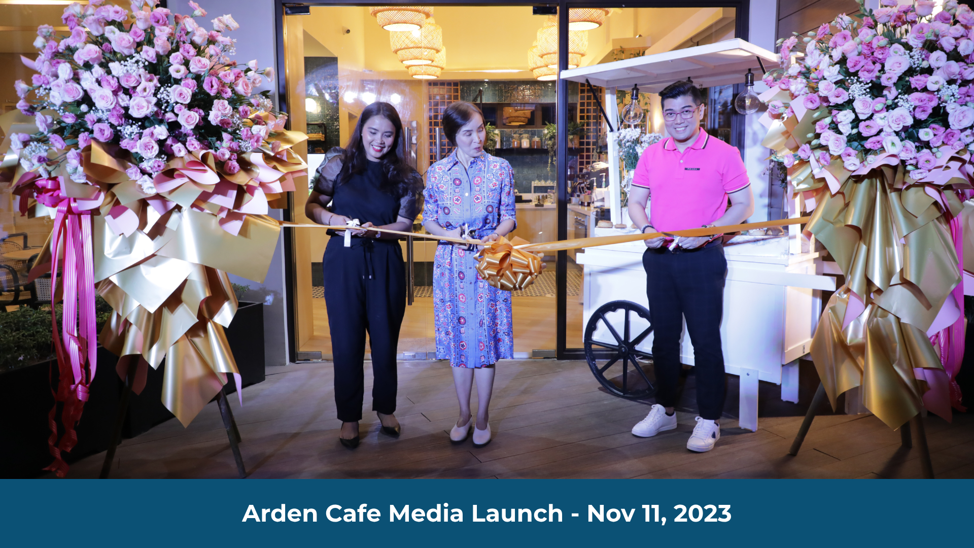 Arden Cafe Media Launch - Nov 11, 2023