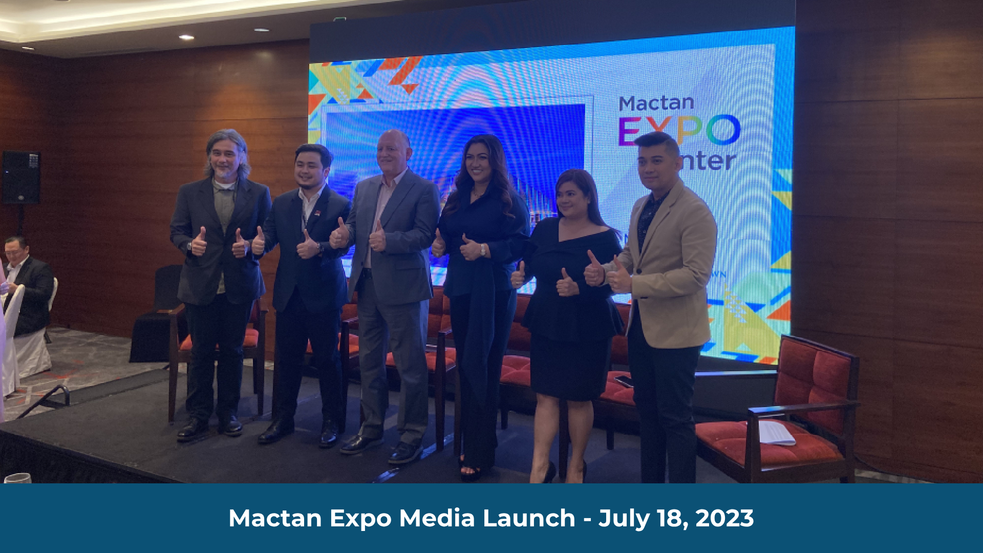 Mactan Expo Media Launch - July 18, 2023